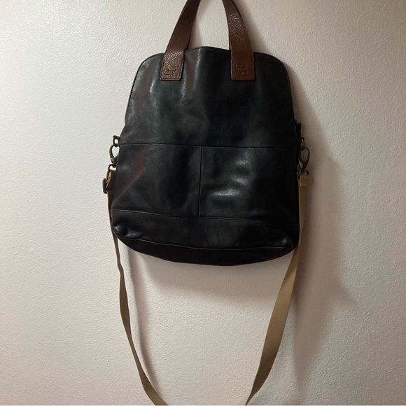 Cynthia Rowley Black Leather Crossbody Bag - Picture 6 of 14